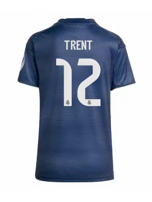 Ženski Nogometna dresi replika Real Madrid Alexander-Arnold #12 Gostujoči 2025-26 Kratek rokav Ženski Nogometna dresi replika Real Madrid Alexander-Arnold #12 Gostujoči 2025-26 Kratek rokav